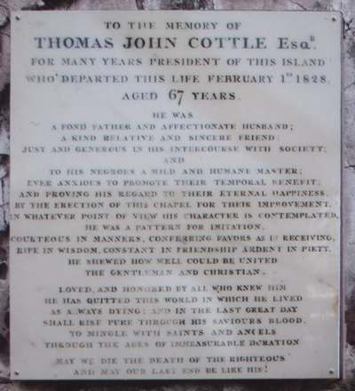 Thomas Cottle memorial